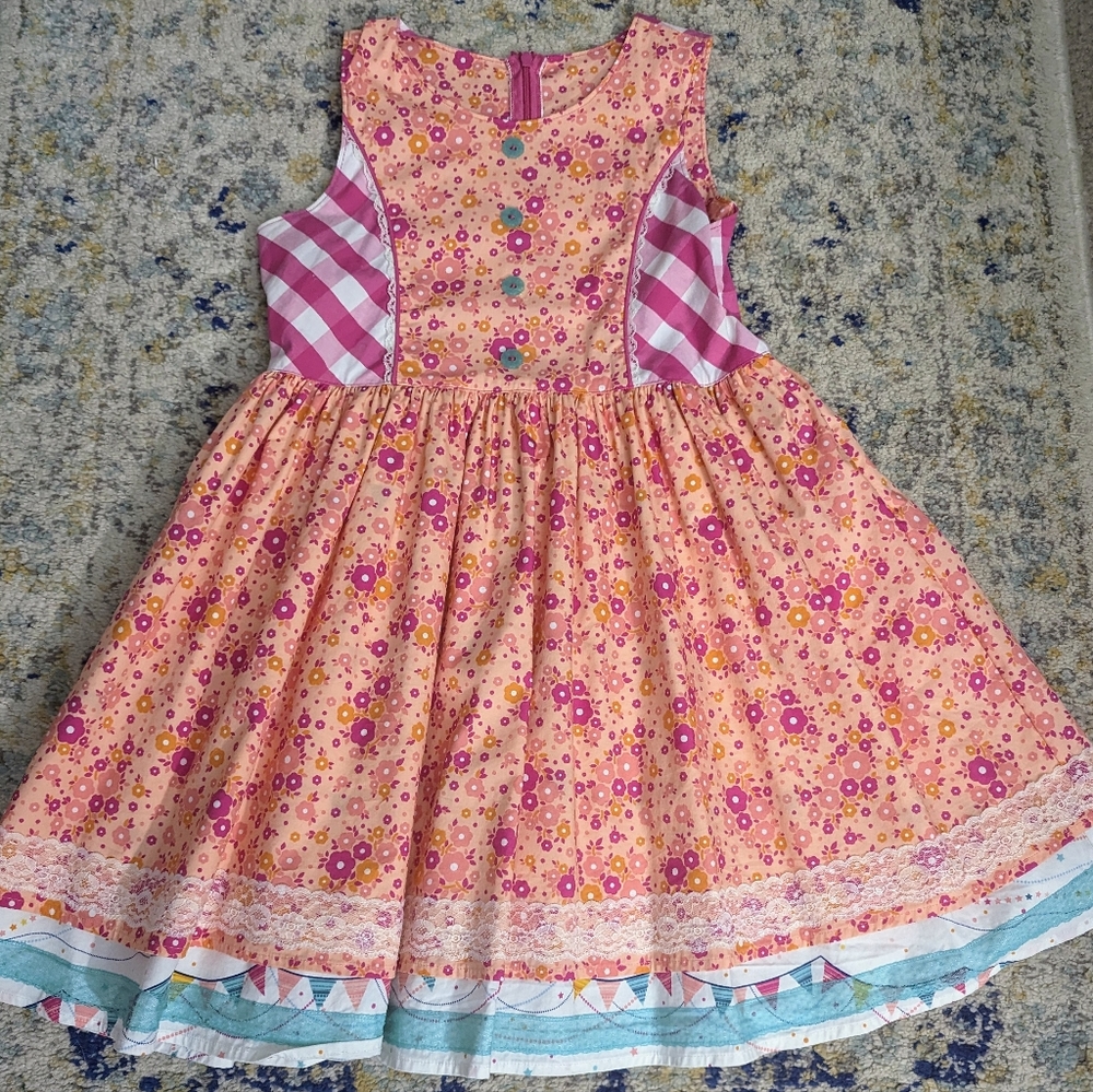 Wildflower Clothing Girls Dress Size 12 EUC